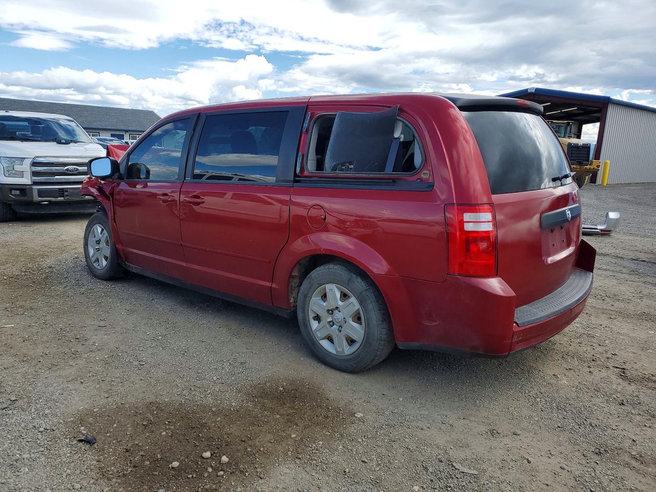 2010 Dodge Grand Caravan Se Red vin: 2D4RN4DE4AR223576