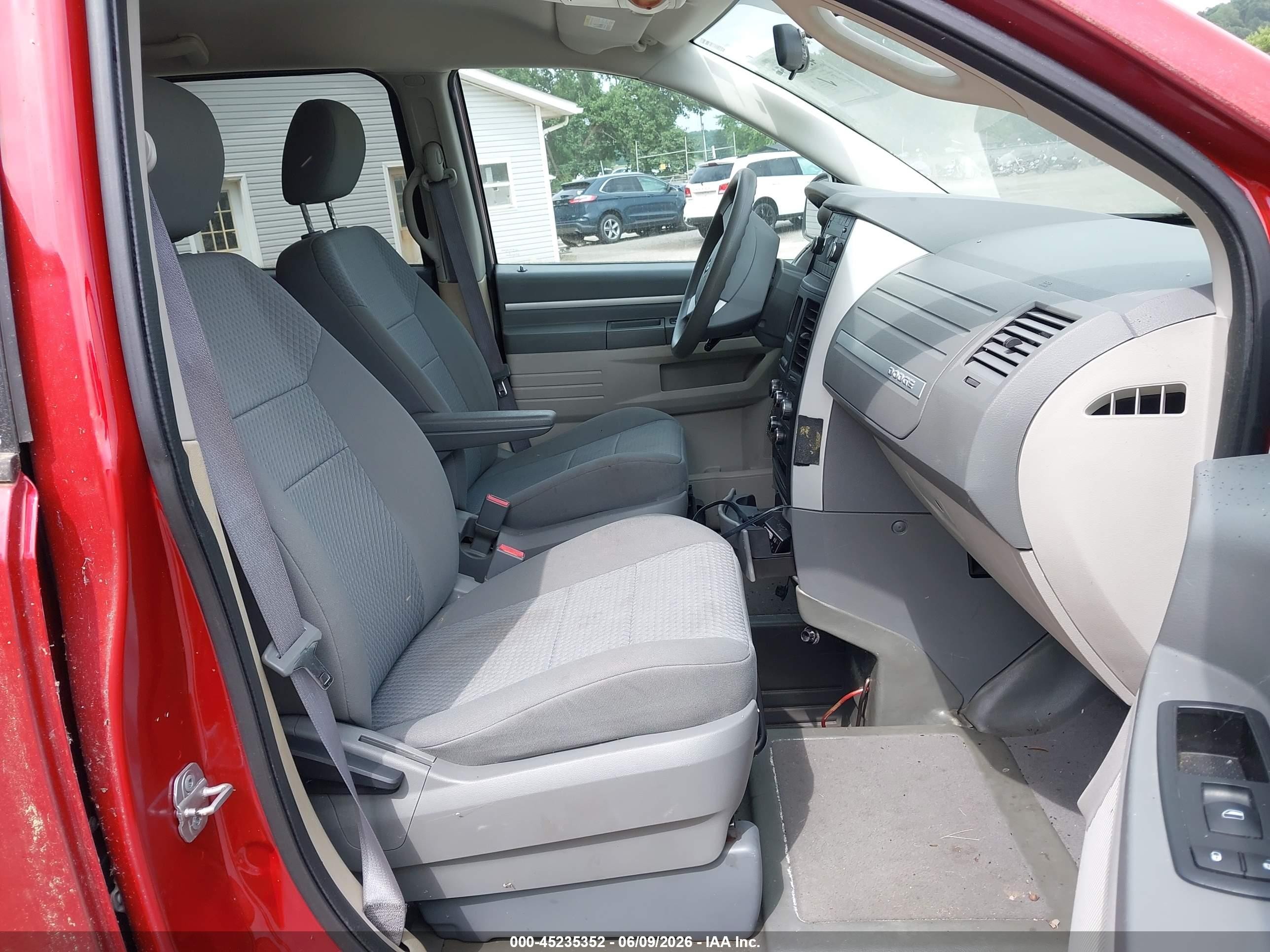 2010 Dodge Grand Caravan Se Red vin: 2D4RN4DE4AR248770