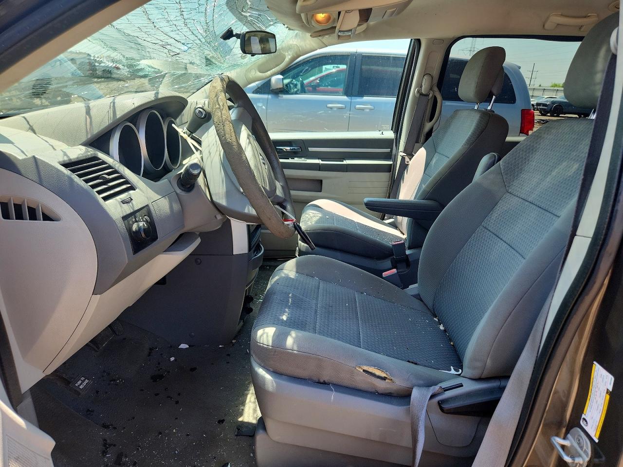 2010 Dodge Grand Caravan Se Gray vin: 2D4RN4DE4AR326688