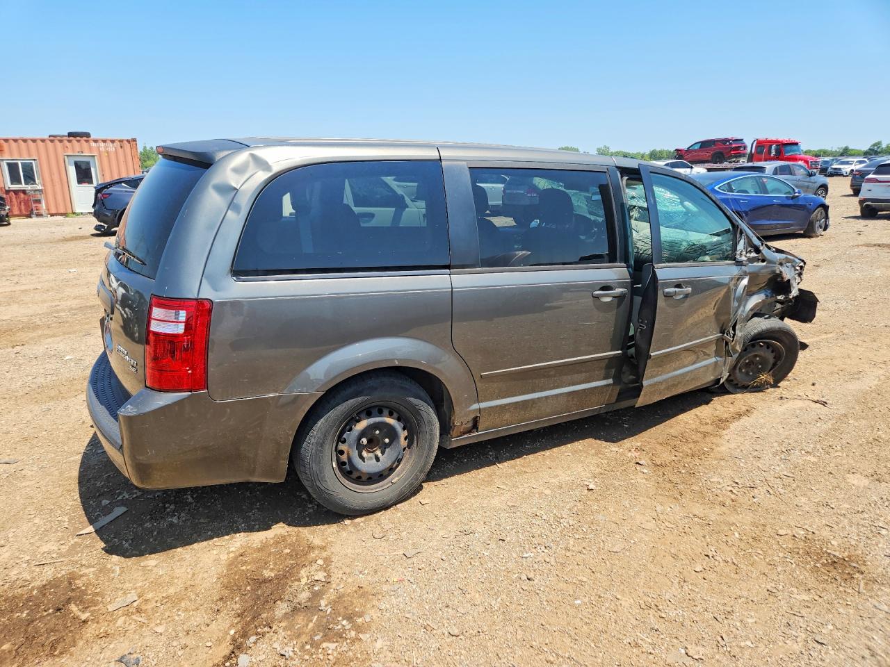 2010 Dodge Grand Caravan Se Gray vin: 2D4RN4DE4AR326688