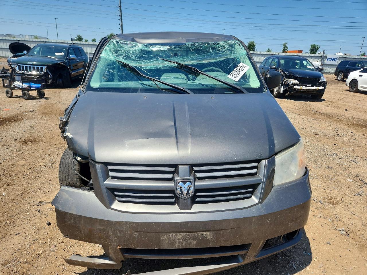2010 Dodge Grand Caravan Se Gray vin: 2D4RN4DE4AR326688
