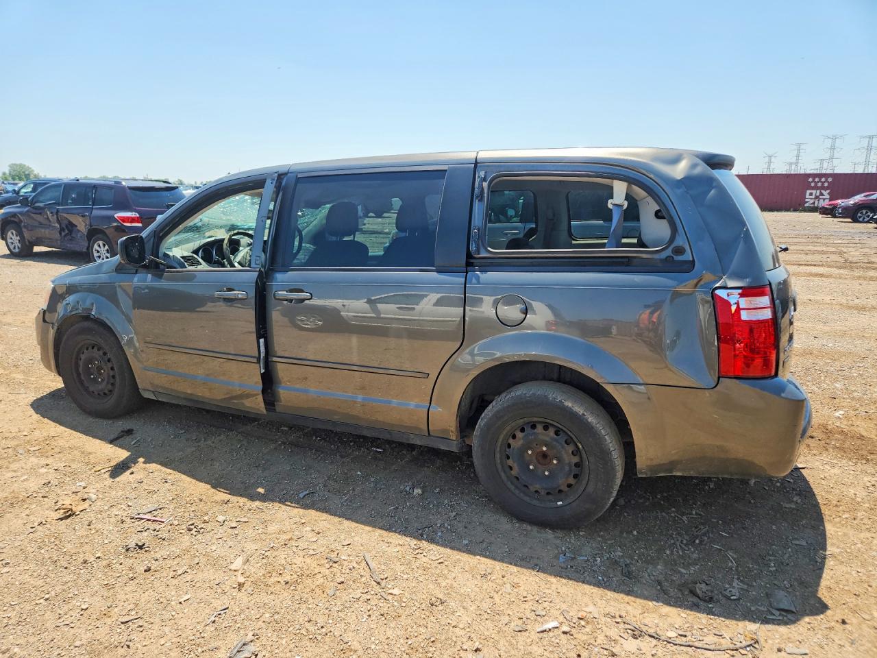2010 Dodge Grand Caravan Se Gray vin: 2D4RN4DE4AR326688