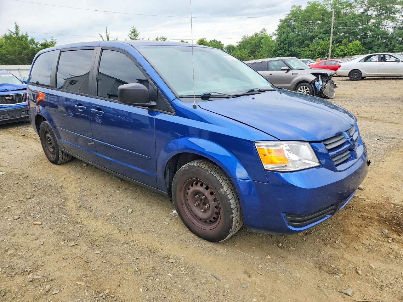 2010 Dodge Grand Caravan Se Blue vin: 2D4RN4DE4AR326870