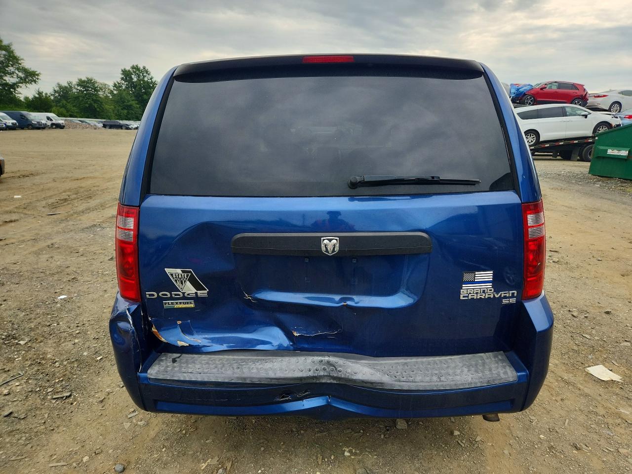 2010 Dodge Grand Caravan Se Blue vin: 2D4RN4DE4AR326870