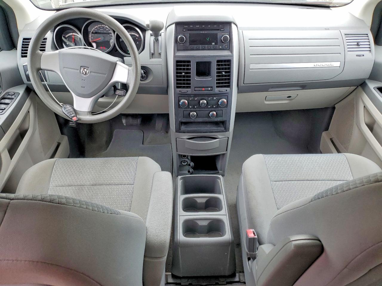 2010 Dodge Grand Caravan Se White vin: 2D4RN4DE4AR335147