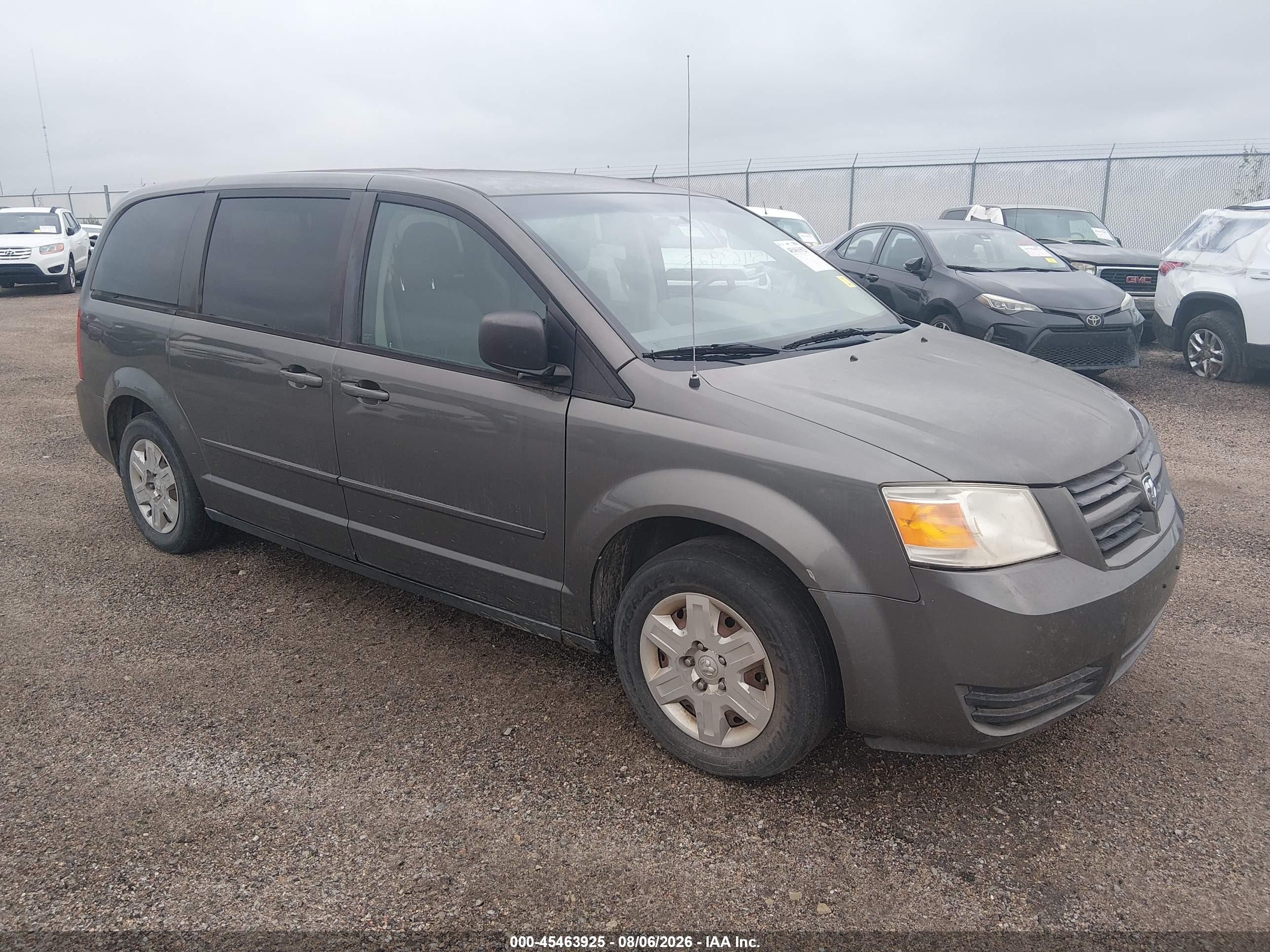 2010 Dodge Grand Caravan Se Gray vin: 2D4RN4DE4AR363062