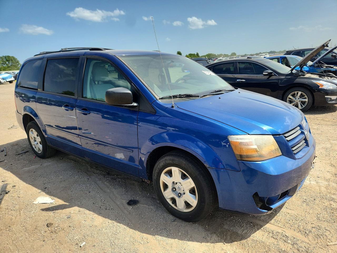 2010 Dodge Grand Caravan Se Blue vin: 2D4RN4DE4AR382064