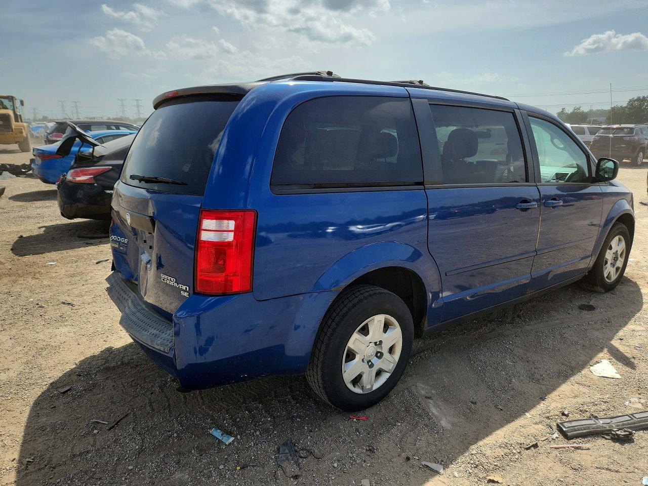 2010 Dodge Grand Caravan Se Blue vin: 2D4RN4DE4AR382064