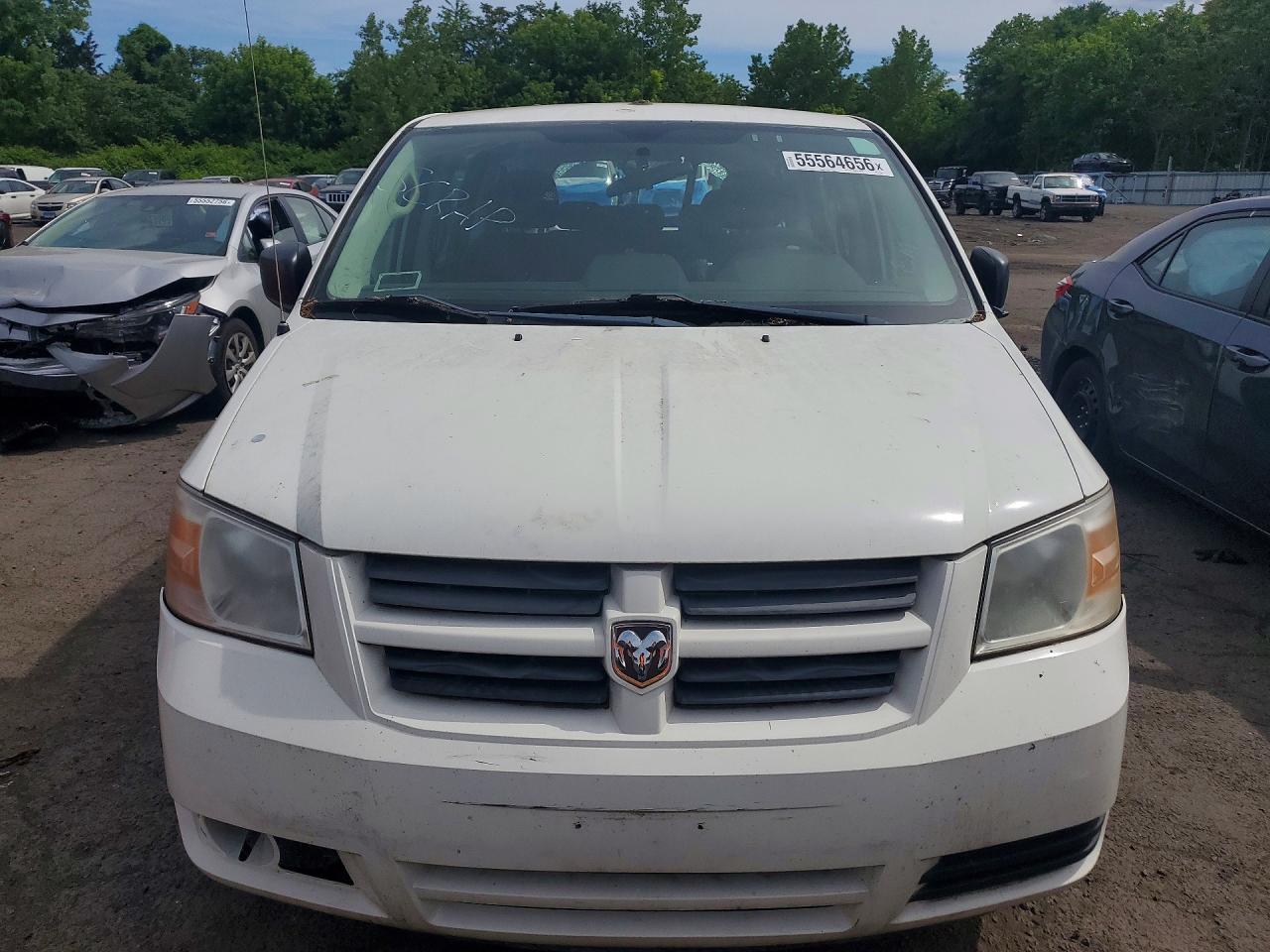 2010 Dodge Grand Caravan Se White vin: 2D4RN4DE4AR417086