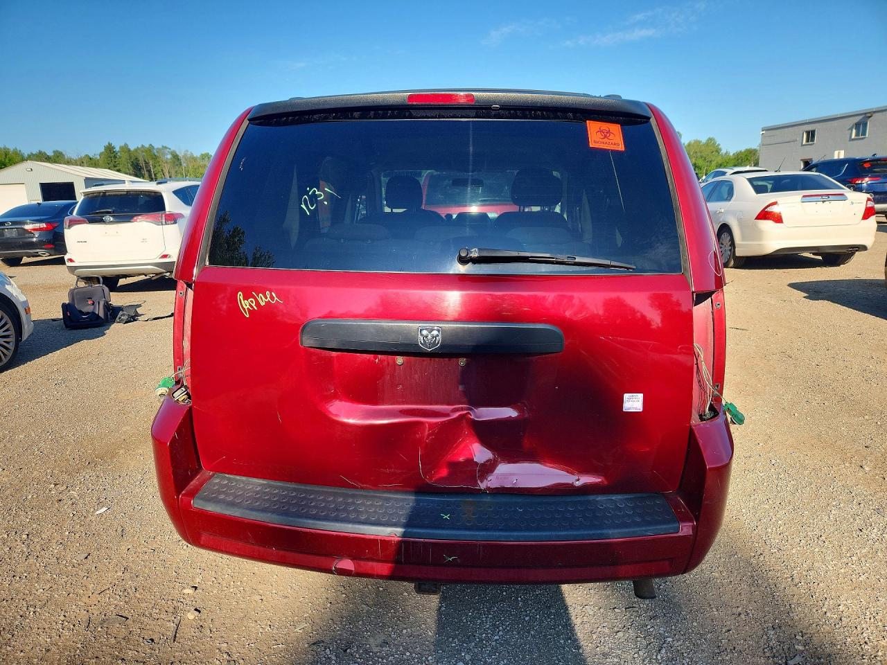2010 Dodge Grand Caravan Se Red vin: 2D4RN4DE4AR468880