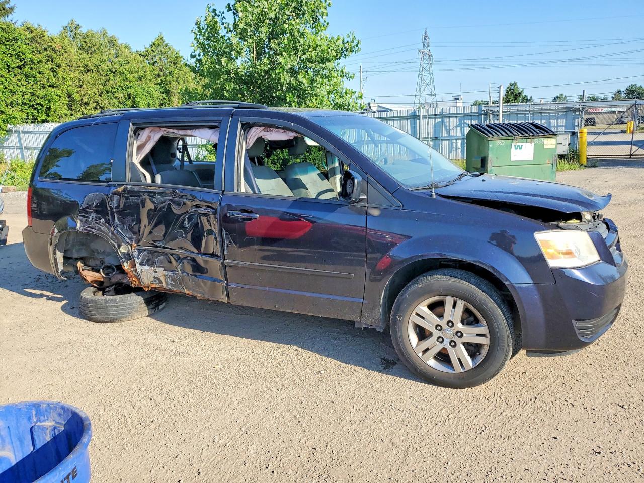 2010 Dodge Grand Caravan Se Black vin: 2D4RN4DE5AR263374
