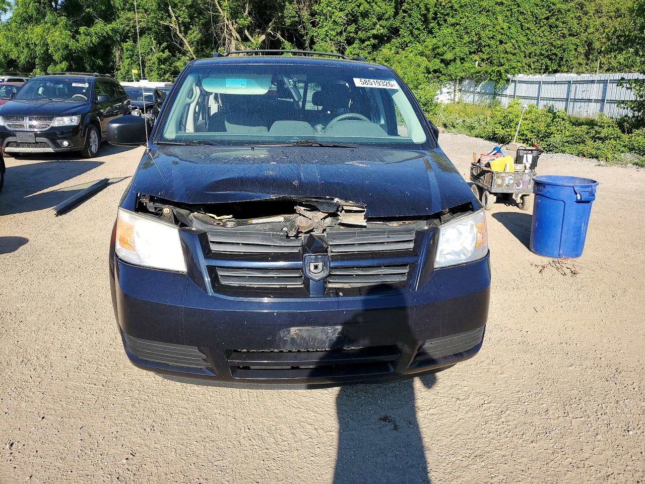 2010 Dodge Grand Caravan Se Black vin: 2D4RN4DE5AR263374