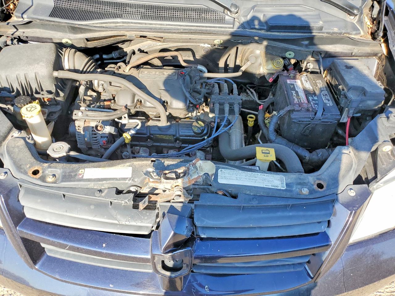 2010 Dodge Grand Caravan Se Black vin: 2D4RN4DE5AR263374