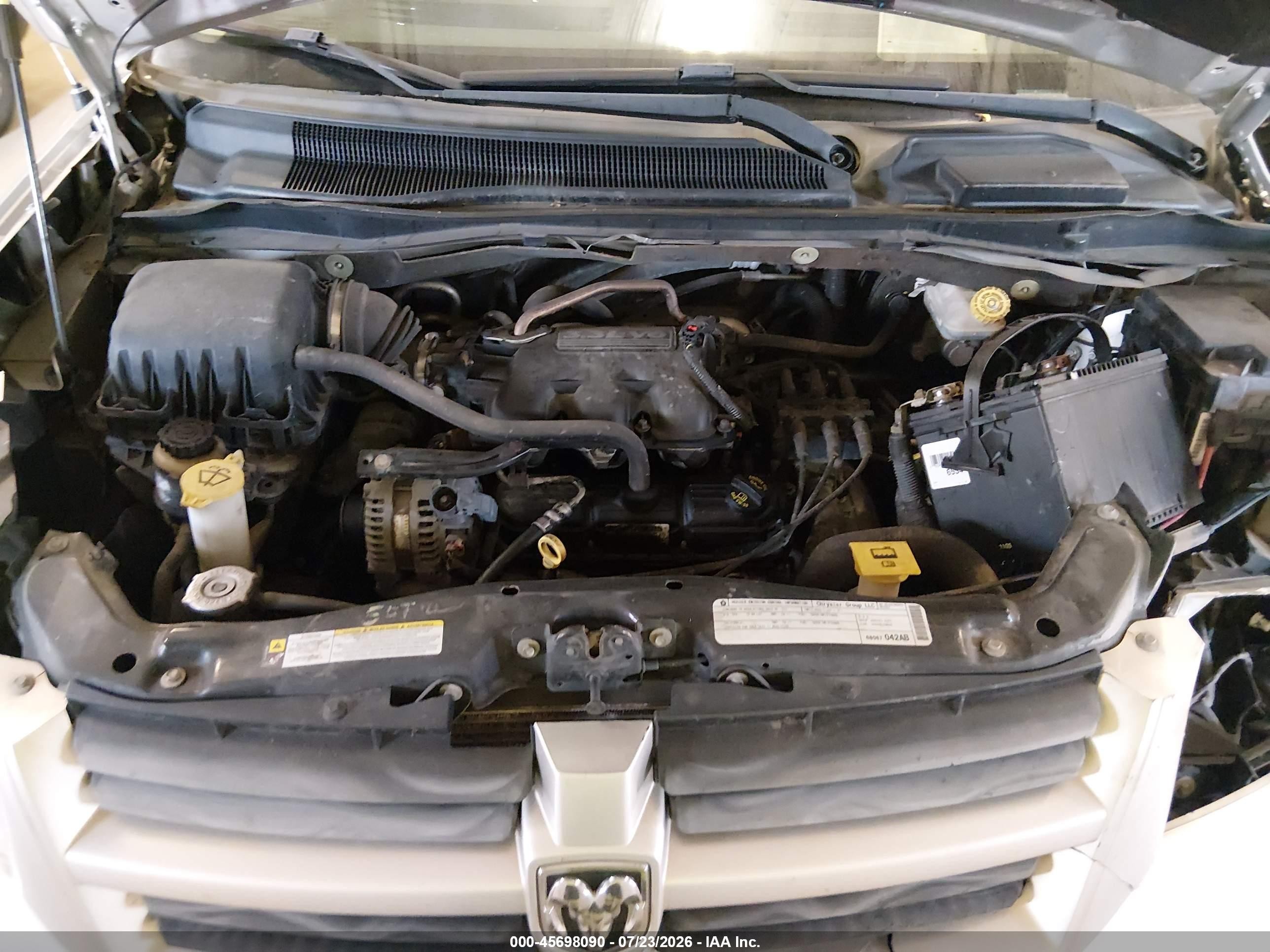 2010 Dodge Grand Caravan Se Silver vin: 2D4RN4DE5AR277923