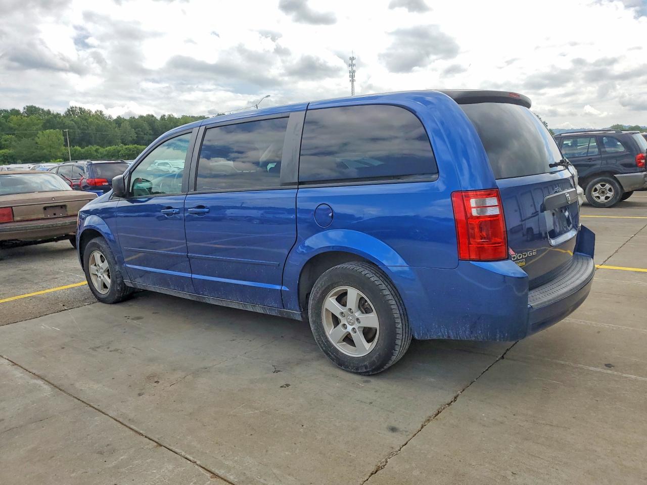 2010 Dodge Grand Caravan Se Blue vin: 2D4RN4DE5AR282233