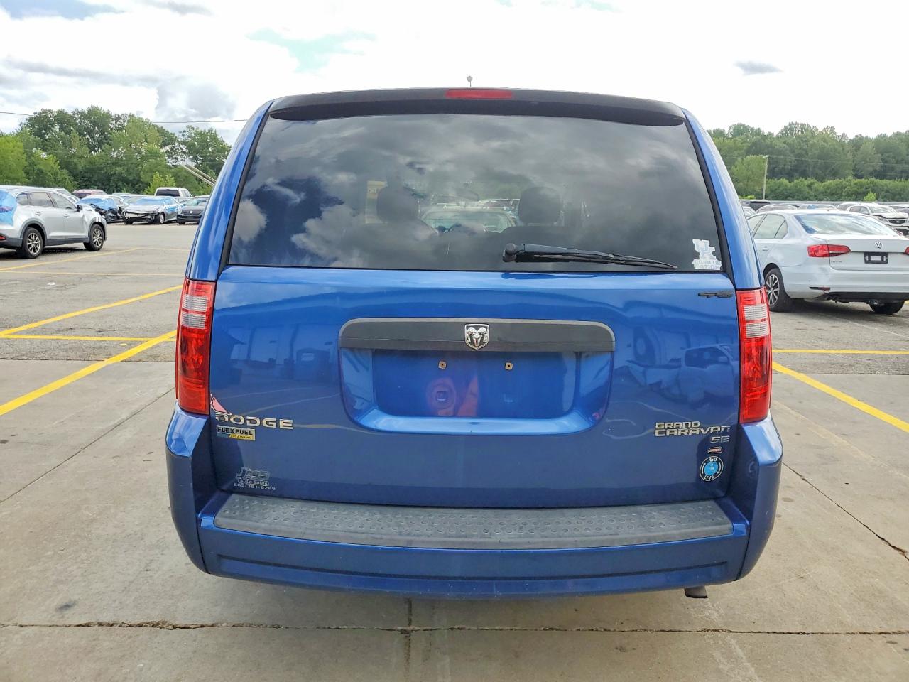 2010 Dodge Grand Caravan Se Blue vin: 2D4RN4DE5AR282233