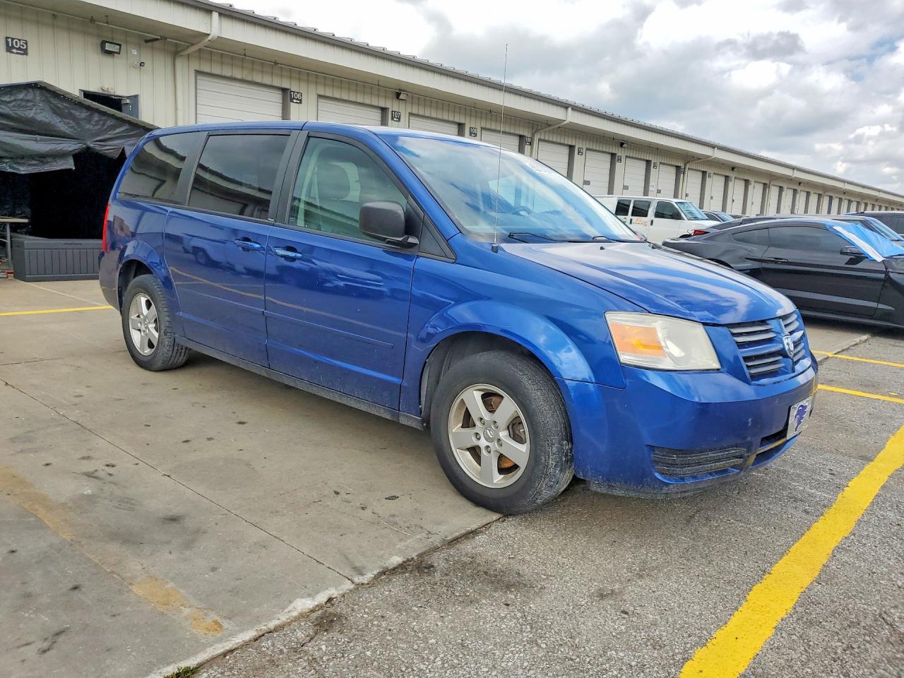 2010 Dodge Grand Caravan Se Blue vin: 2D4RN4DE5AR282233