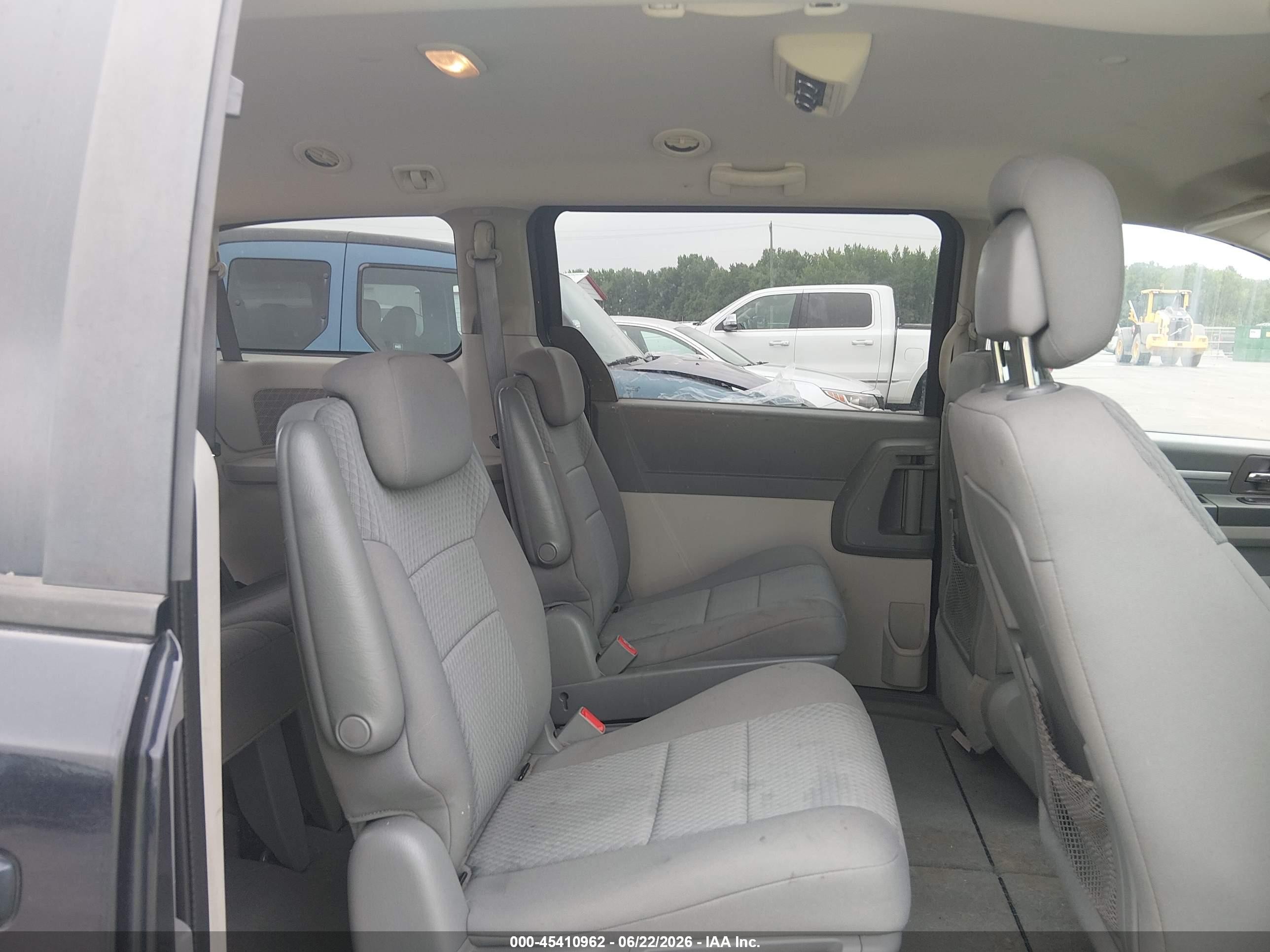 2010 Dodge Grand Caravan Se Синий vin: 2D4RN4DE5AR411295
