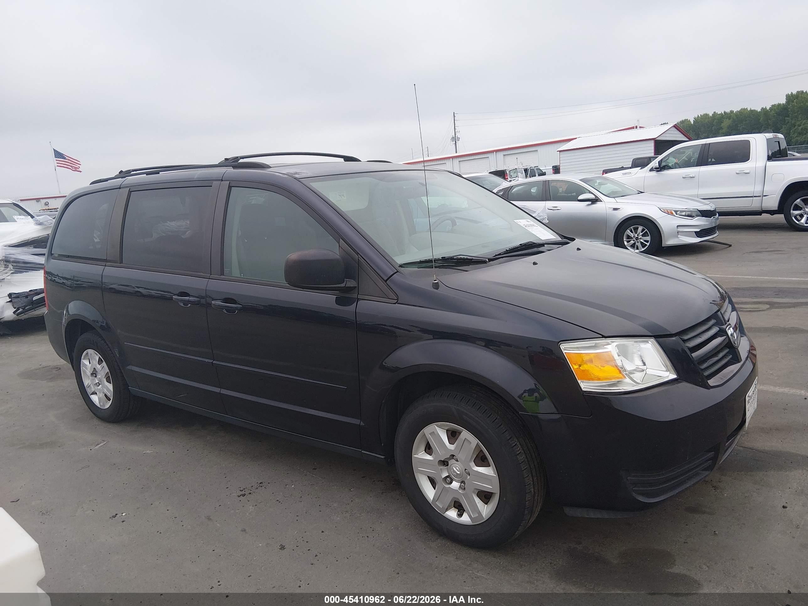 2010 Dodge Grand Caravan Se Синий vin: 2D4RN4DE5AR411295