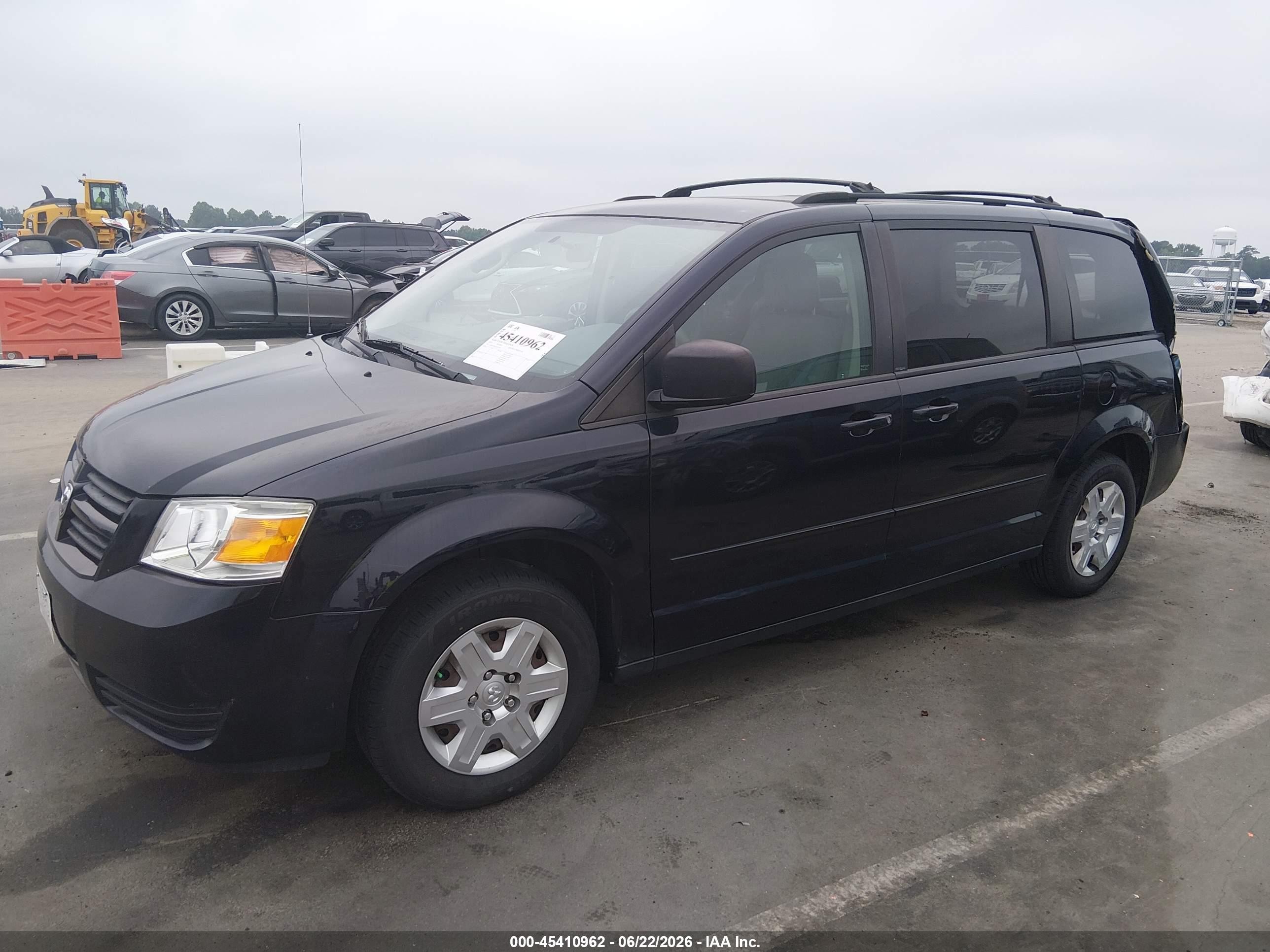 2010 Dodge Grand Caravan Se Синий vin: 2D4RN4DE5AR411295