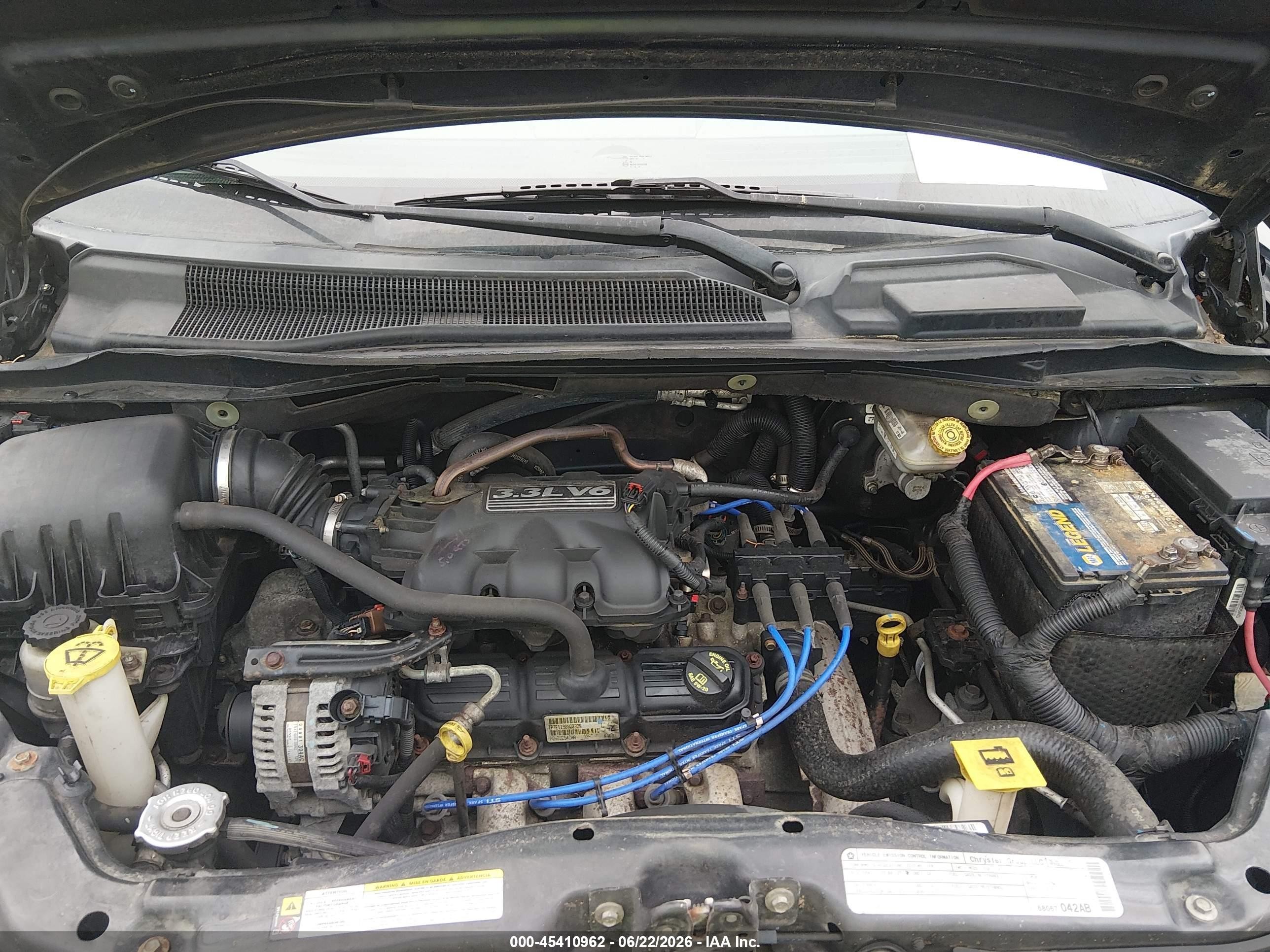 2010 Dodge Grand Caravan Se Синий vin: 2D4RN4DE5AR411295