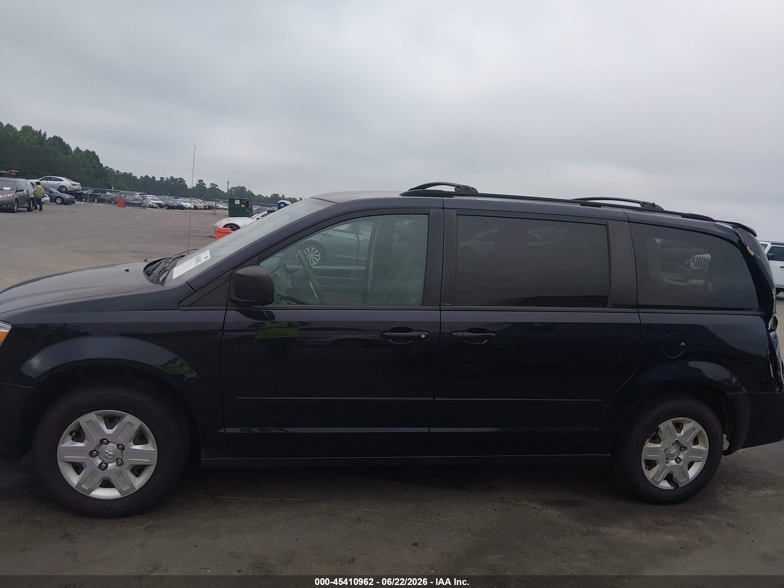 2010 Dodge Grand Caravan Se Синий vin: 2D4RN4DE5AR411295