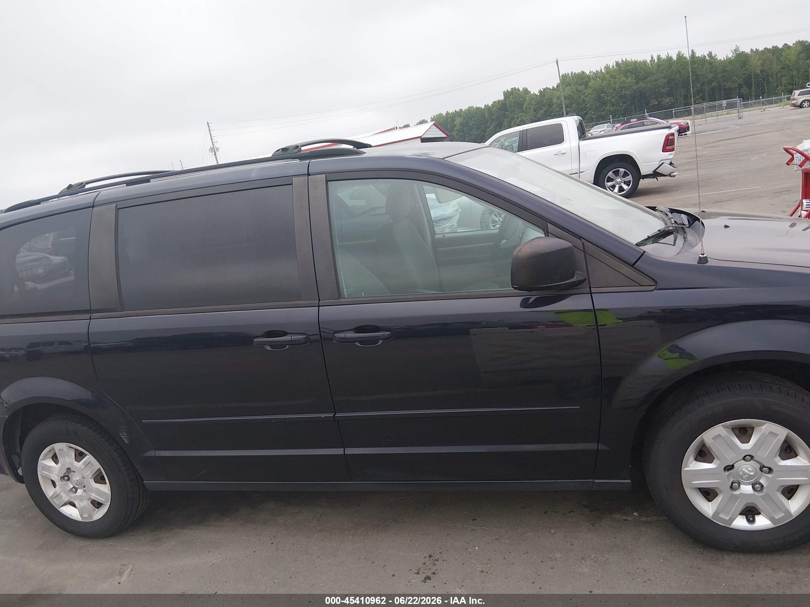 2010 Dodge Grand Caravan Se Синий vin: 2D4RN4DE5AR411295