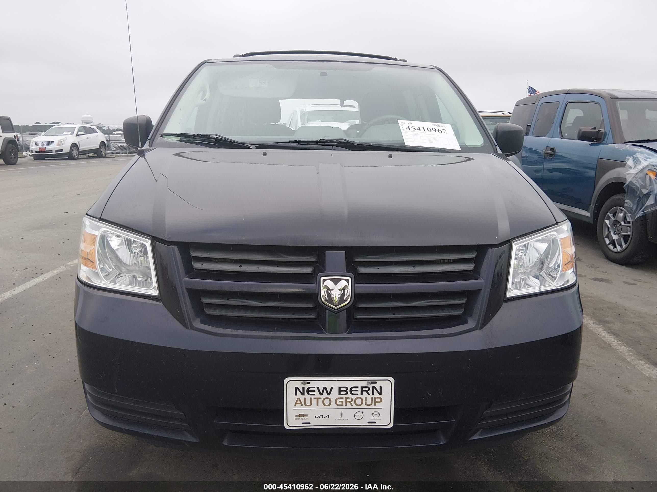 2010 Dodge Grand Caravan Se Синий vin: 2D4RN4DE5AR411295