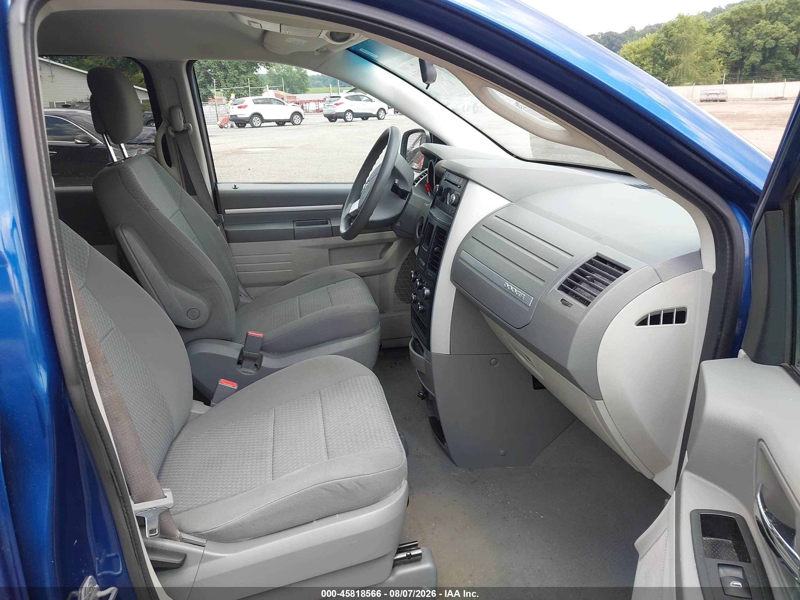 2010 Dodge Grand Caravan Se Blue vin: 2D4RN4DE5AR440148