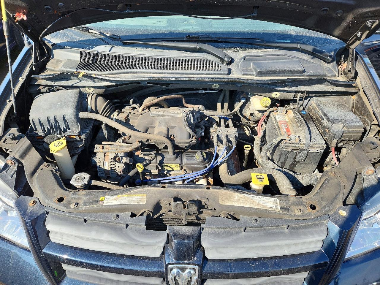 2010 Dodge Grand Caravan Se Blue vin: 2D4RN4DE6AR175532
