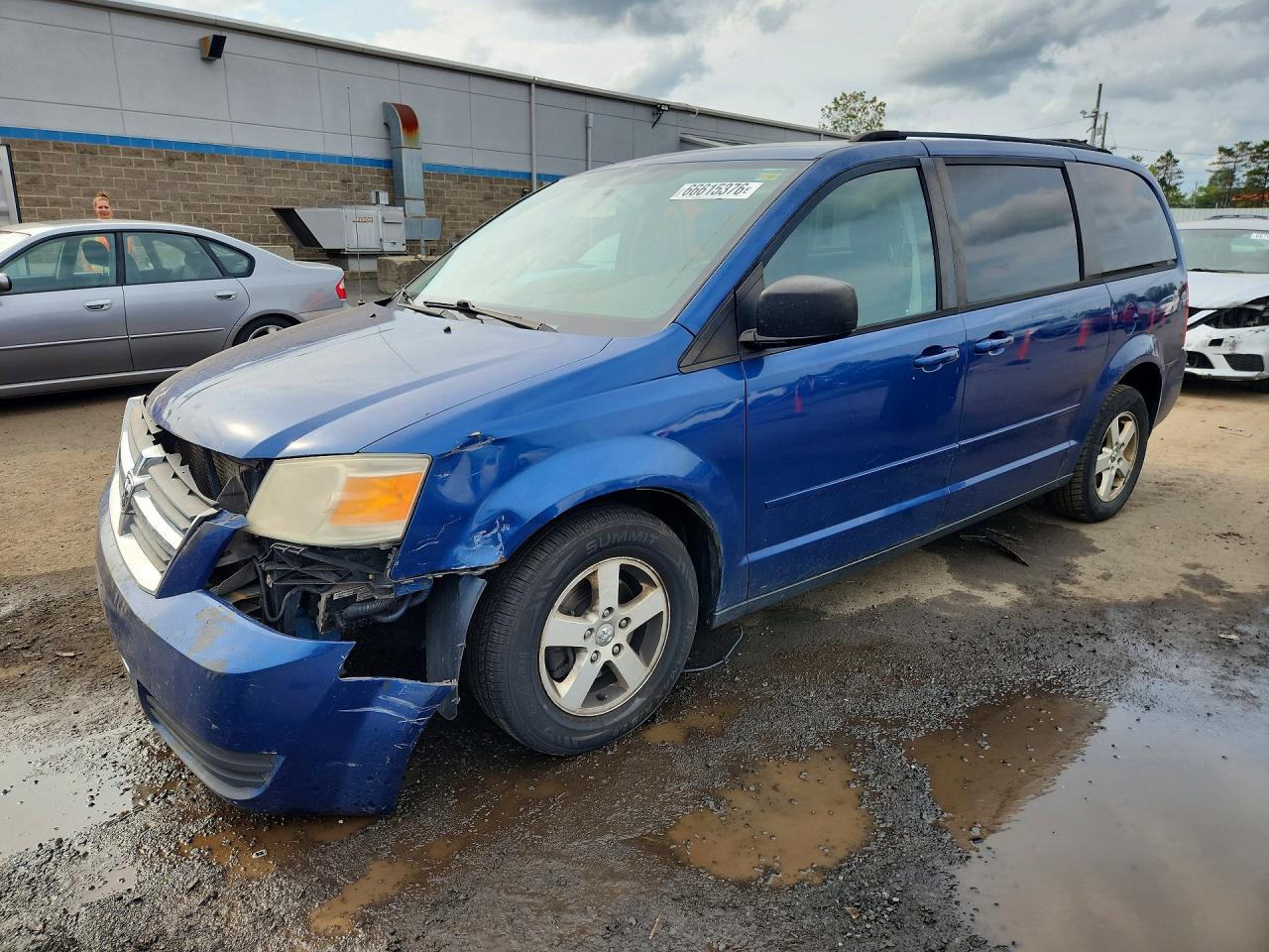 2010 Dodge Grand Caravan Se Blue vin: 2D4RN4DE6AR185574