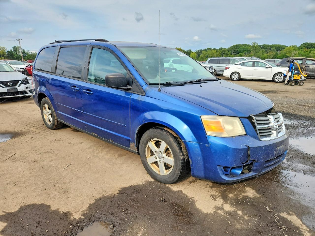 2010 Dodge Grand Caravan Se Blue vin: 2D4RN4DE6AR185574