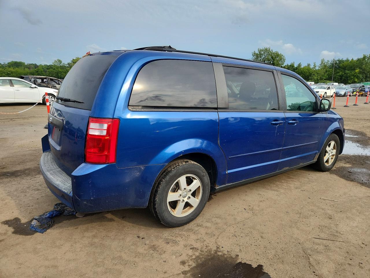 2010 Dodge Grand Caravan Se Blue vin: 2D4RN4DE6AR185574