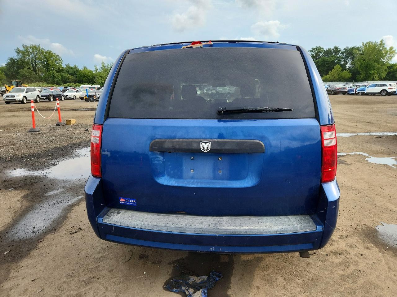 2010 Dodge Grand Caravan Se Blue vin: 2D4RN4DE6AR185574