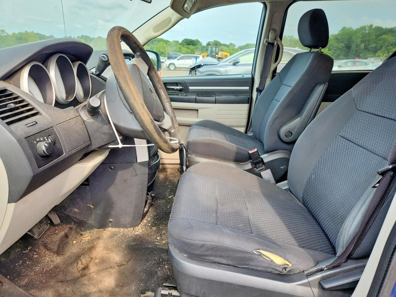 2010 Dodge Grand Caravan Se Blue vin: 2D4RN4DE6AR185574