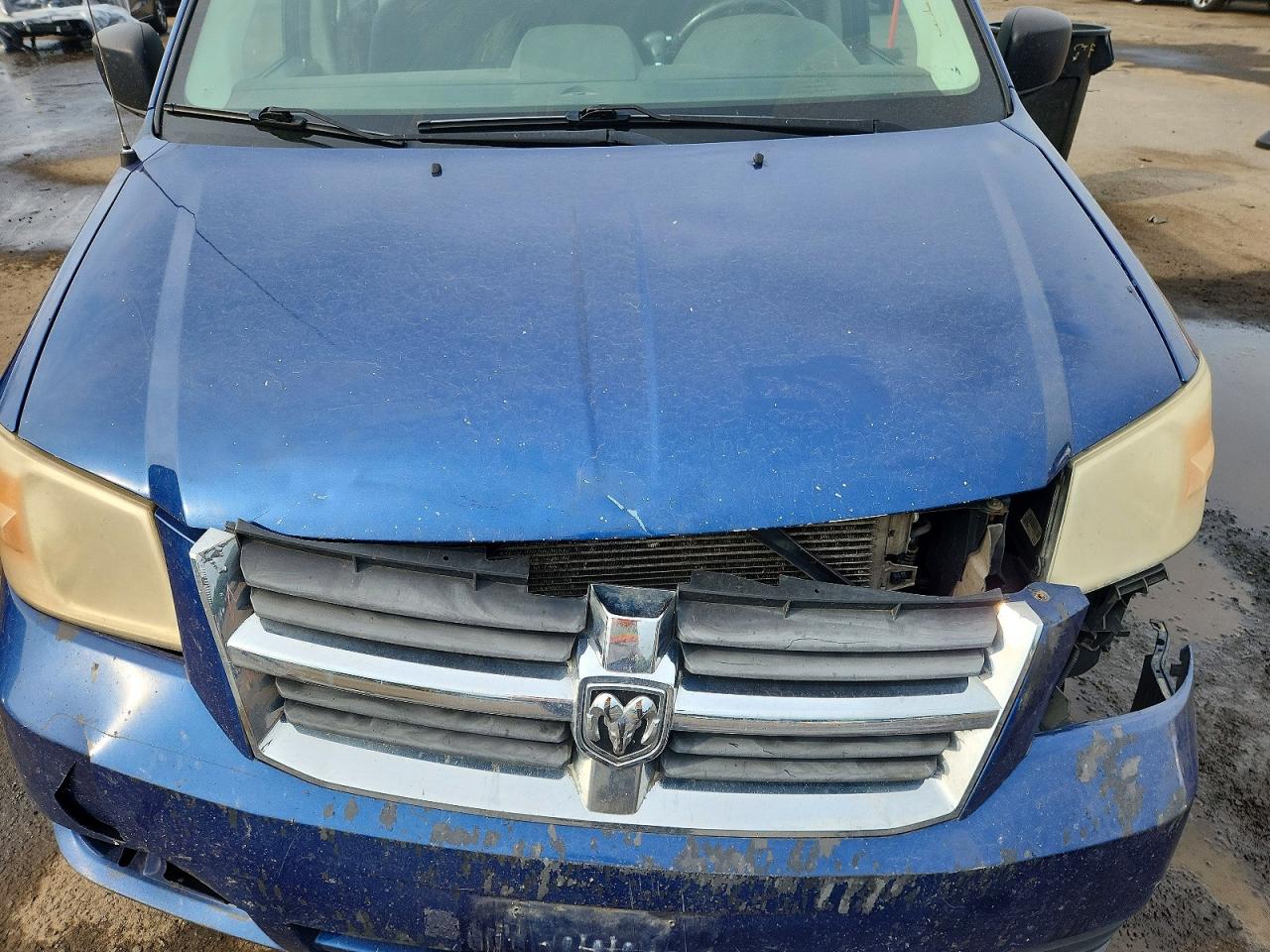 2010 Dodge Grand Caravan Se Blue vin: 2D4RN4DE6AR185574