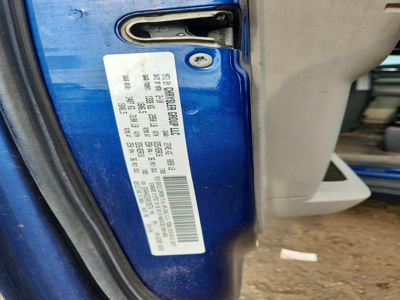 2010 Dodge Grand Caravan Se Blue vin: 2D4RN4DE6AR185574