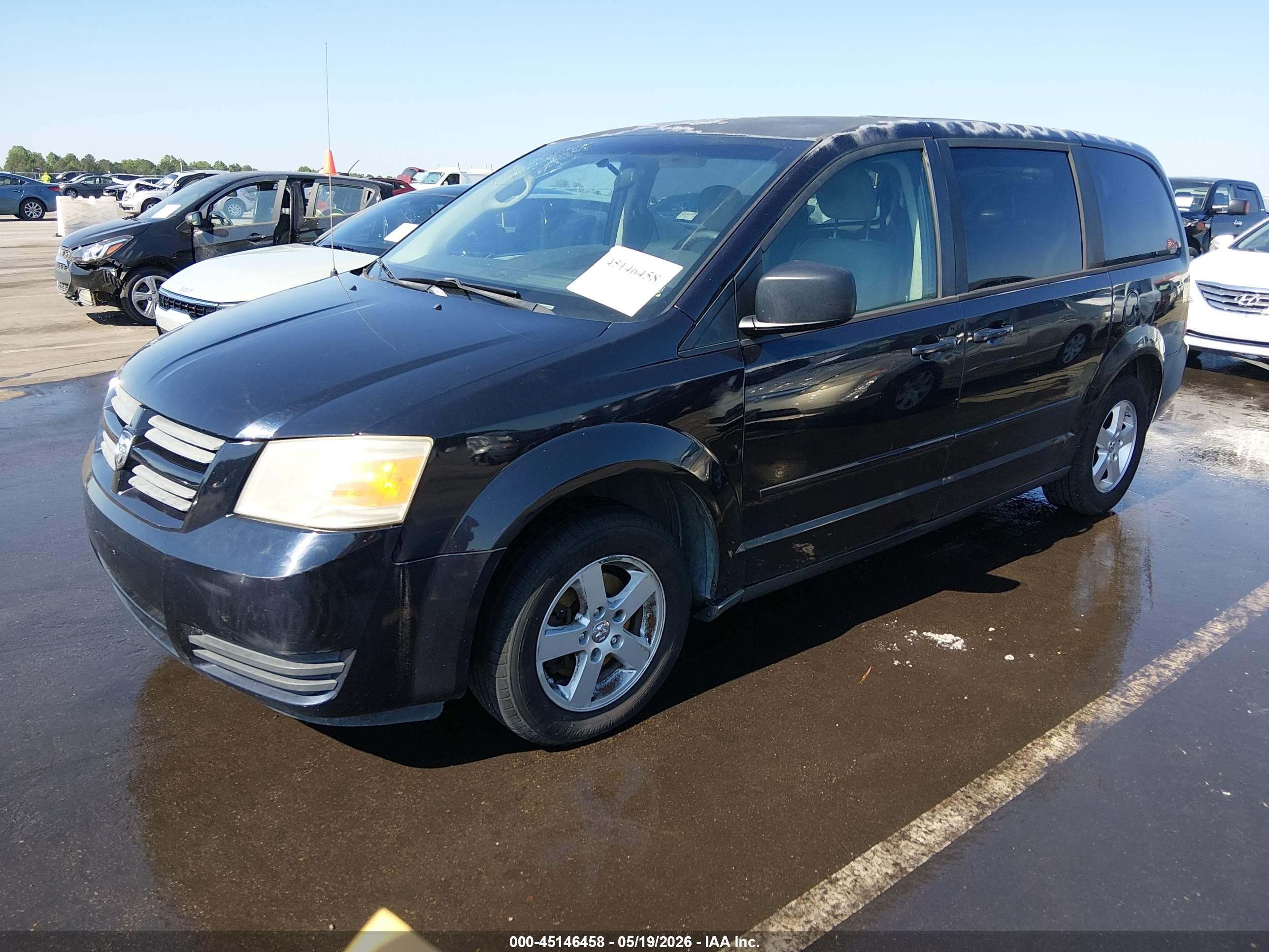 2010 Dodge Grand Caravan Se Dark Blue vin: 2D4RN4DE6AR216516