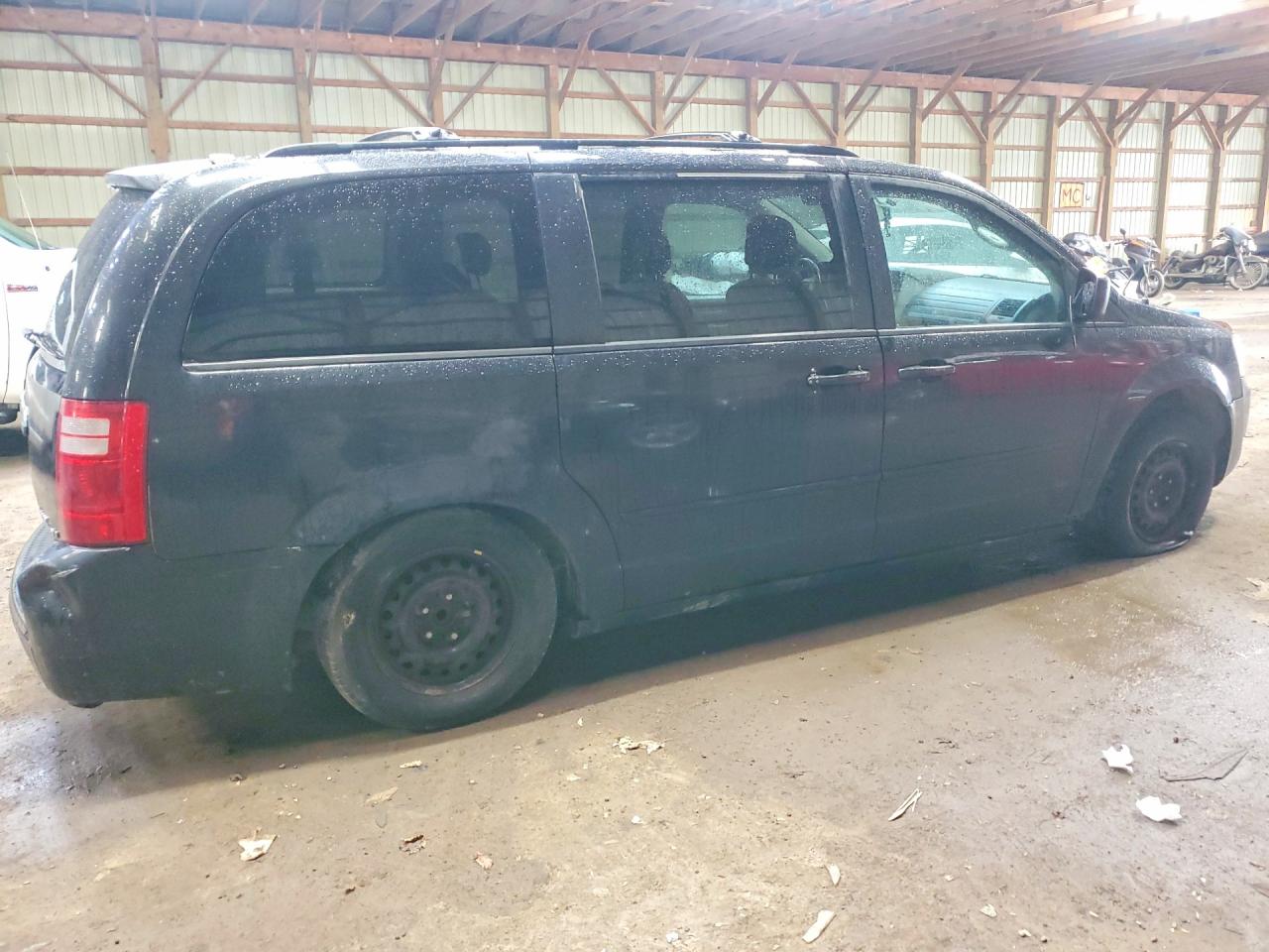 2010 Dodge Grand Caravan Se Black vin: 2D4RN4DE6AR306300