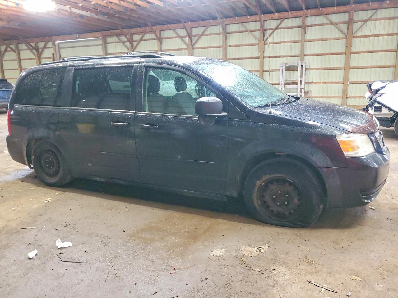 2010 Dodge Grand Caravan Se Black vin: 2D4RN4DE6AR306300