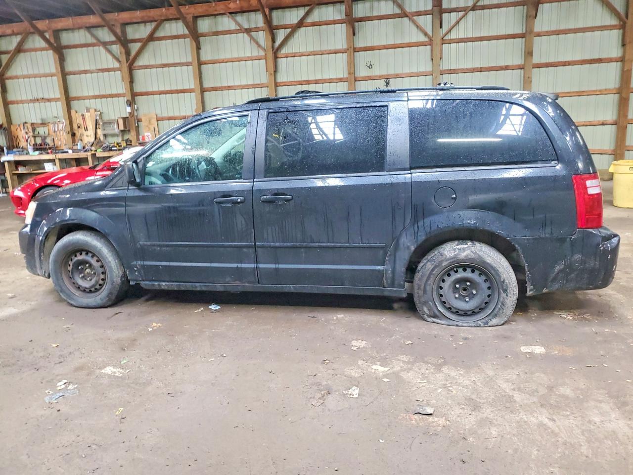 2010 Dodge Grand Caravan Se Black vin: 2D4RN4DE6AR306300