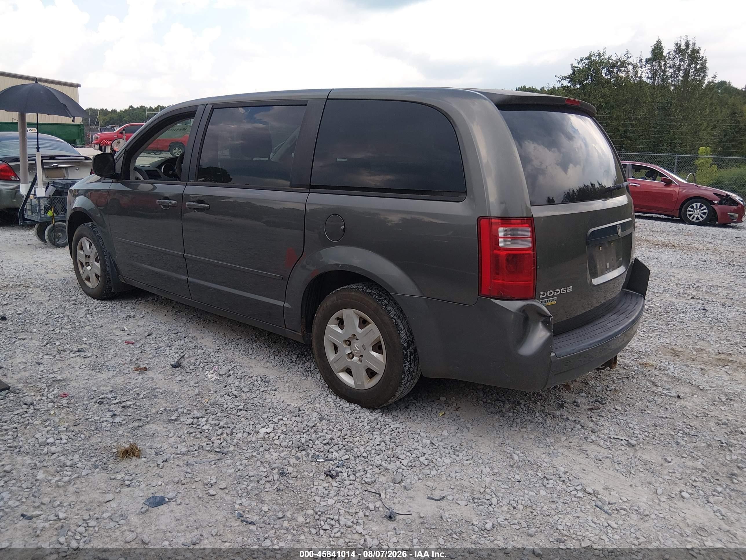 2010 Dodge Grand Caravan Se Gray vin: 2D4RN4DE6AR372412