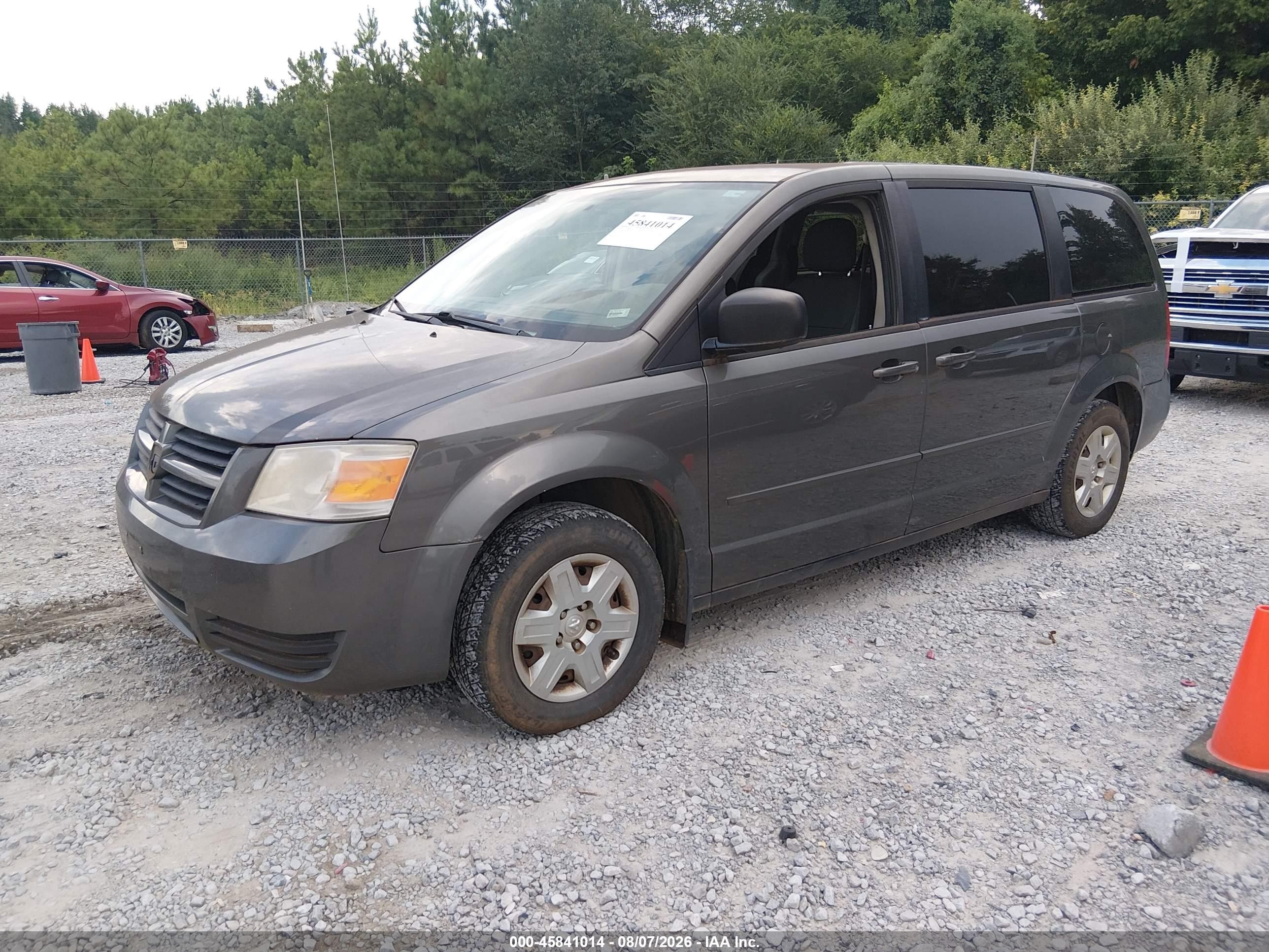 2010 Dodge Grand Caravan Se Gray vin: 2D4RN4DE6AR372412