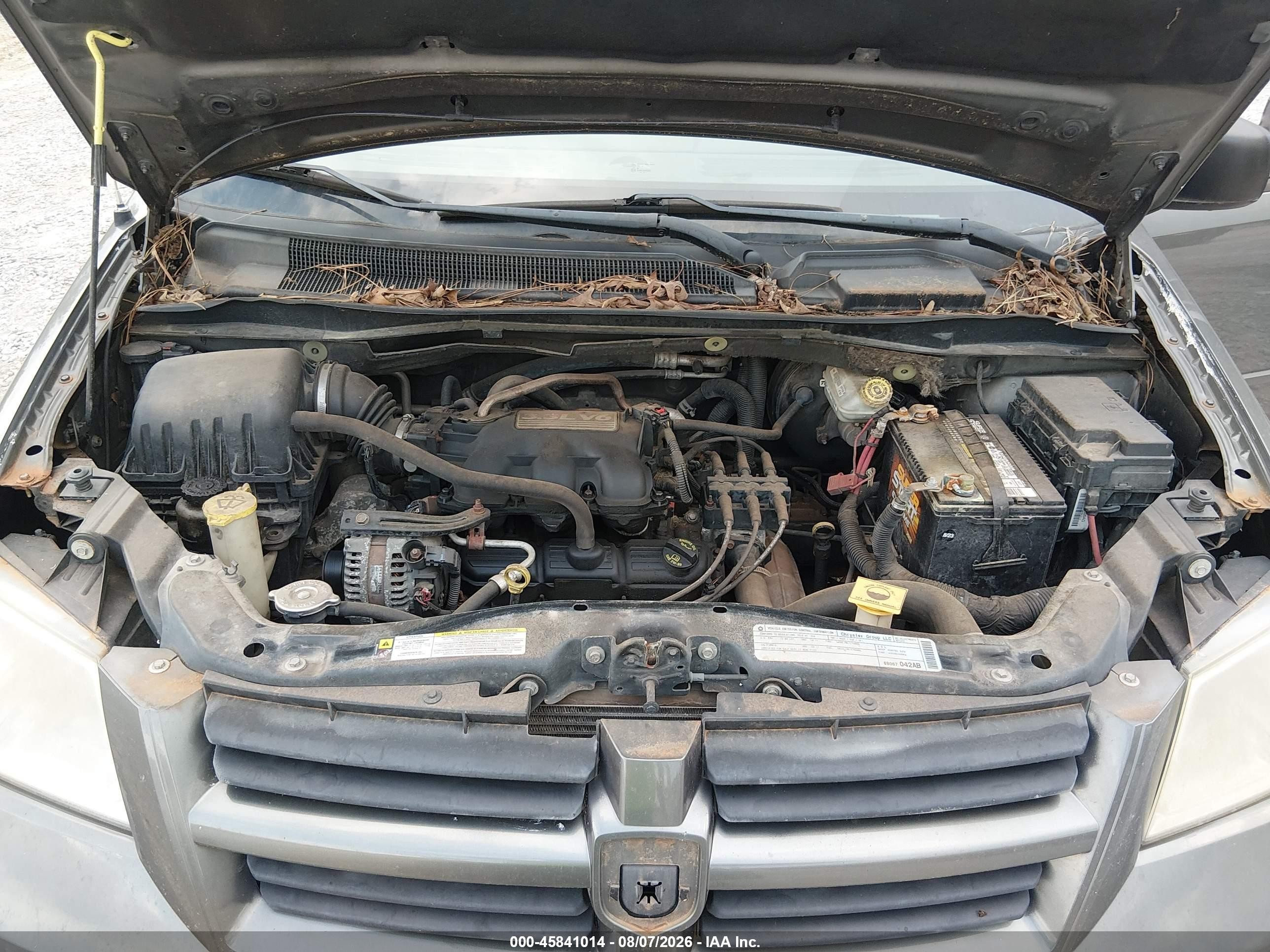 2010 Dodge Grand Caravan Se Gray vin: 2D4RN4DE6AR372412
