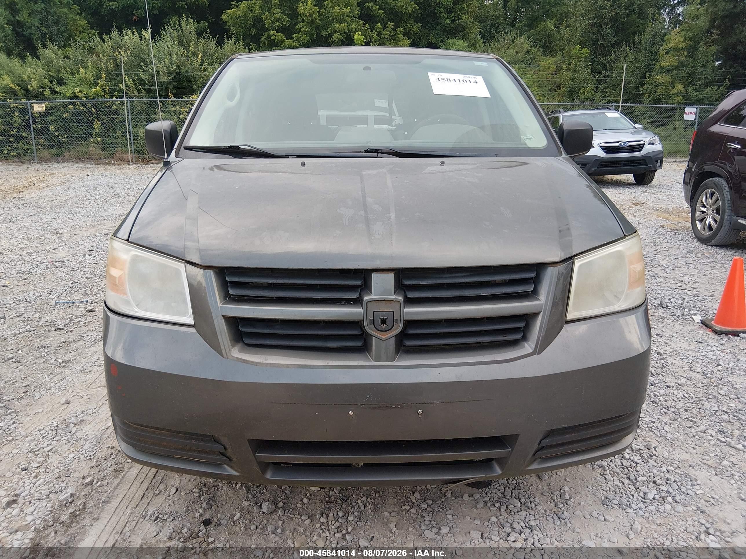 2010 Dodge Grand Caravan Se Gray vin: 2D4RN4DE6AR372412