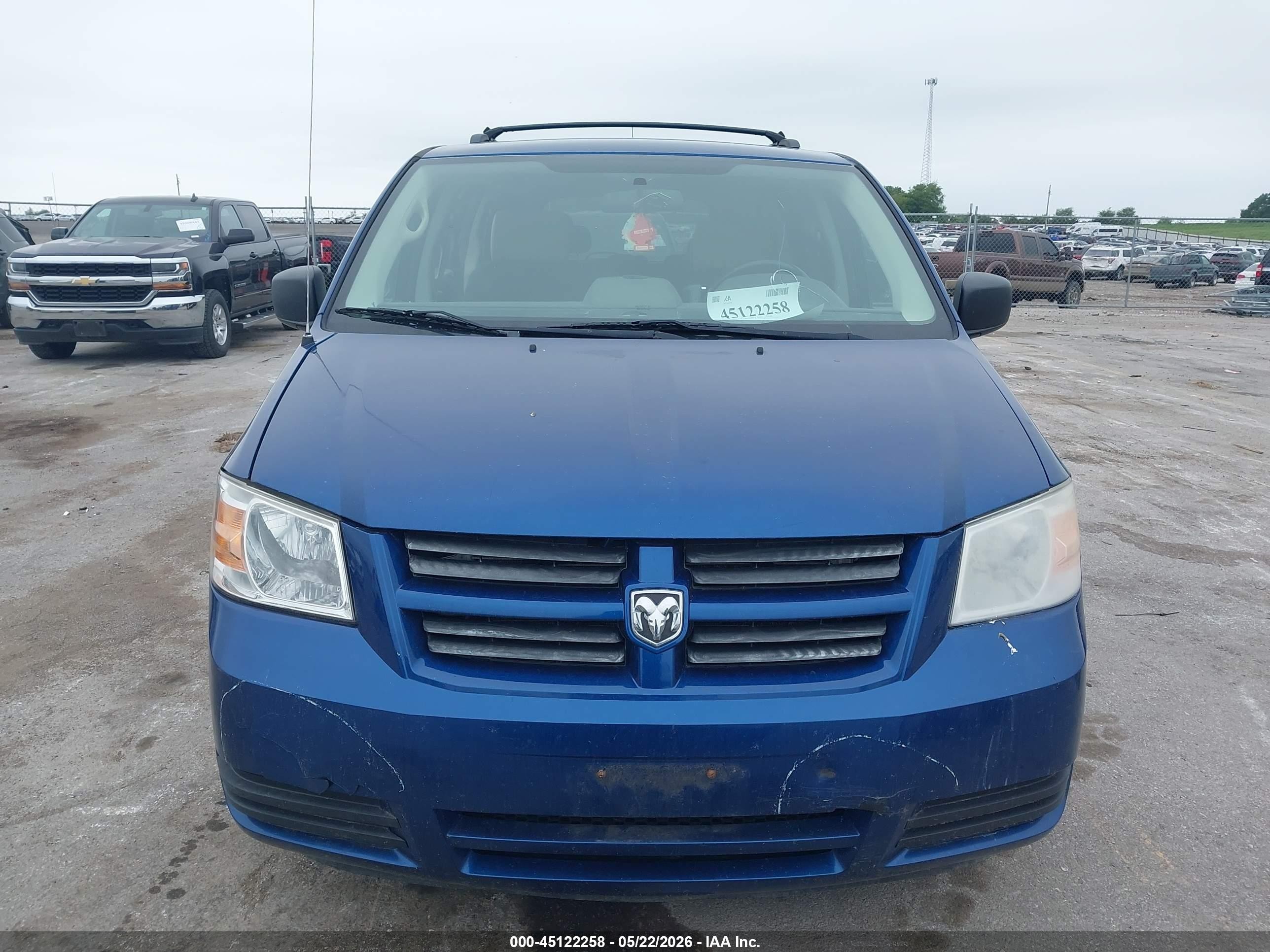 2010 Dodge Grand Caravan Se Blue vin: 2D4RN4DE7AR106123