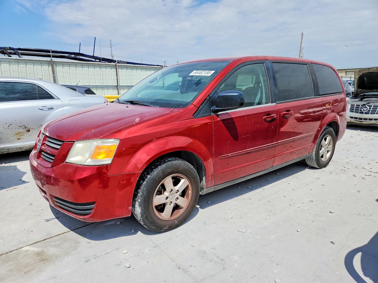 2010 Dodge Grand Caravan Se Maroon vin: 2D4RN4DE7AR125383