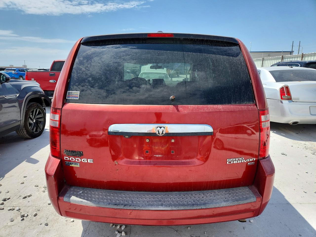2010 Dodge Grand Caravan Se Maroon vin: 2D4RN4DE7AR125383