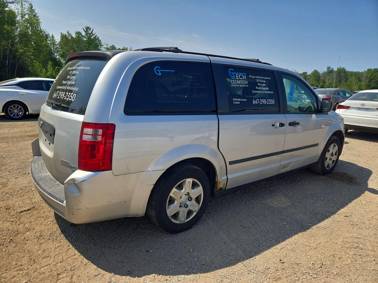 2010 Dodge Grand Caravan Se Silver vin: 2D4RN4DE7AR207985