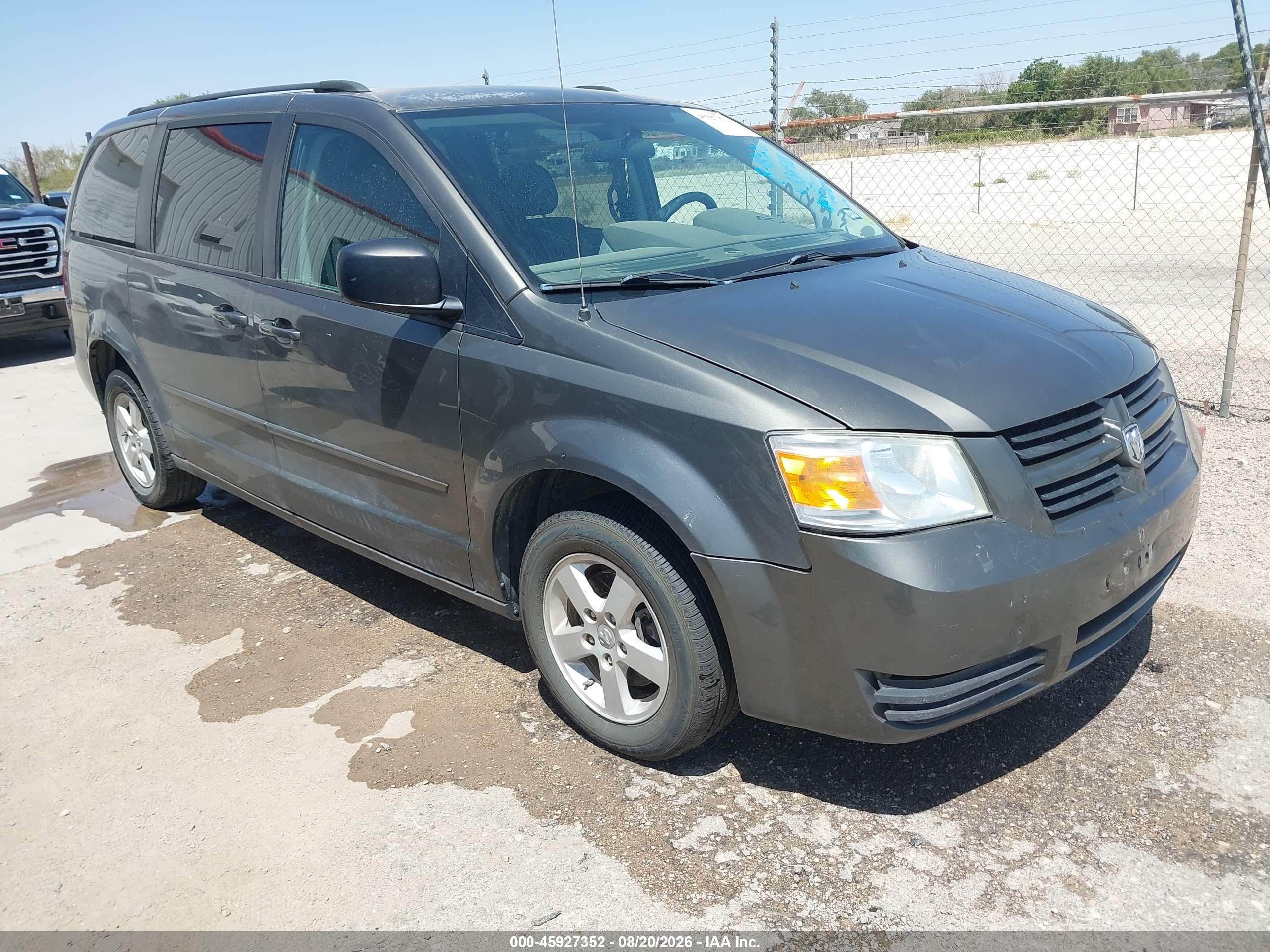 2010 Dodge Grand Caravan Se Gray vin: 2D4RN4DE7AR334588
